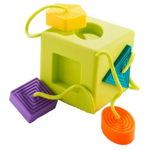Fat Brain Toy Co 6 m+ Sorter Kostka OombeeCube FA120-1