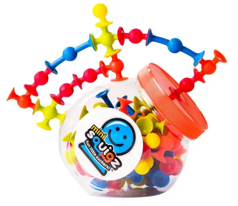 Mini Przyssawki MiniSquigz 5 lat+ Fat Brain Toy Co FA107-1