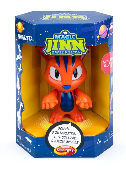 Dumel 5 lat+ Magic Jinn Zwierzęta zabawka, która czyta w myślach DD60310