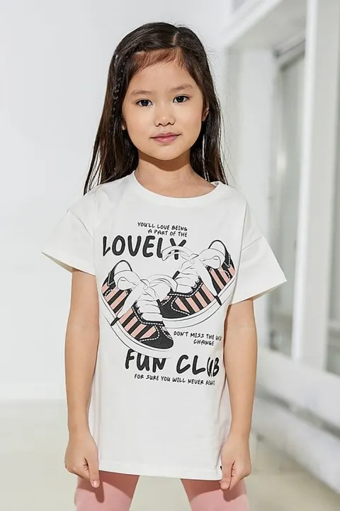 Tunika ECRU lovely fun club