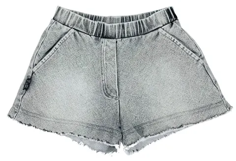 Szorty 042-24 GIRL SHORTS JEANS / GRAY