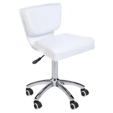 Taboret kosmetyczny do pedicure BT-3227 biały