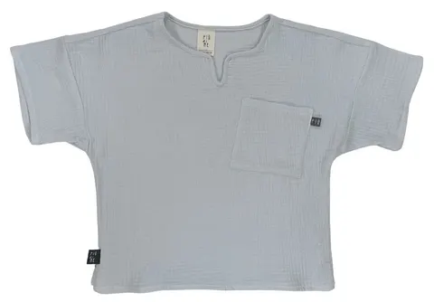 Koszulka 083-24 MUSLIN T-SHIRT - LIGHT STAR - GOTS