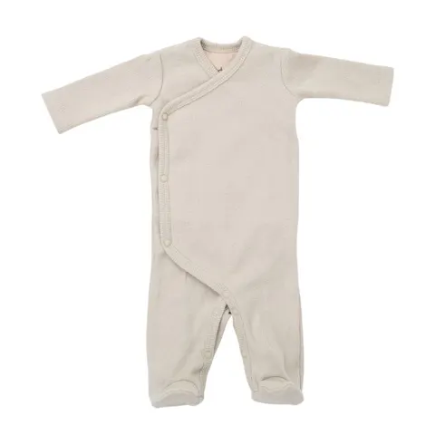 Rampers kopertowy Jumper Nomad Rib Basic BIRCH śmietankowy prążek