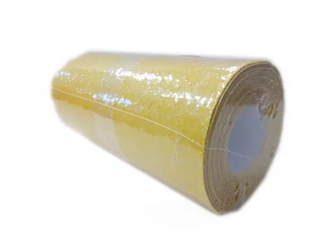 Papier ścierny żółty, rolka gr. 40, 115mmx3 m