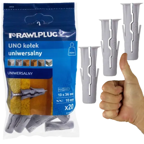 Rawlplug Kołek Uniwersalny Fi10 20 Szt.