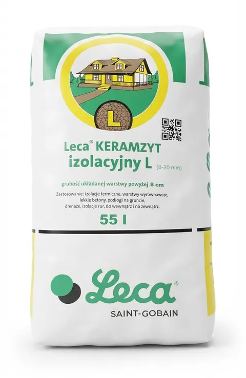 Keramzyt izolacyjny Weber Saint-Gobain Leca L 55 l