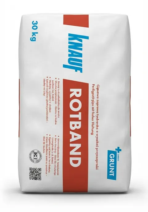 Tynk gipsowy wys. przyczepności Knauf Rotband 30kg
