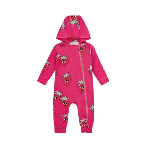 Kombinezon TRUSKAWKA RÓŻ - STRAWBERRY PINK / OVERALL