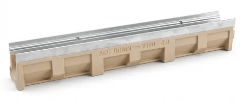 Kanał D400 V100 100 cm ACO Multiline bez rusztu, H-15 cm