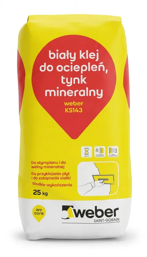 Klej do siatki i styropianu WEBER KS143