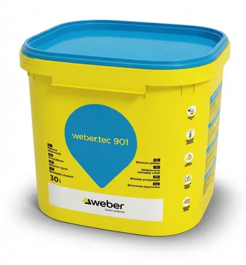 Emulsja bitumiczna d gruntowania WEBER TEC 901 30l