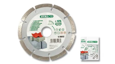 Tarcza diamentowa segmentowana 125MM SUCHO S-30012 STALCO