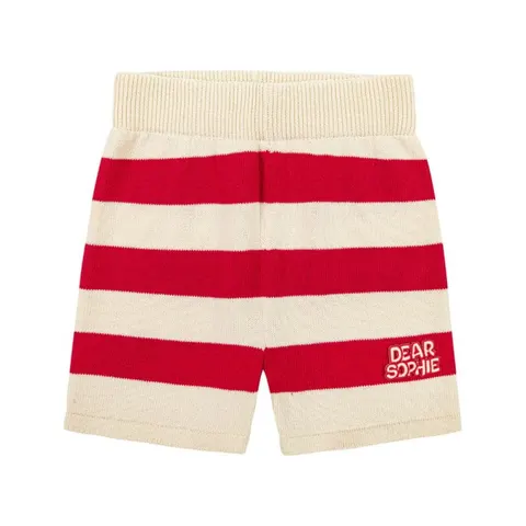 Szorty CZERWONE PASY - RED STRIPES / SHORTS