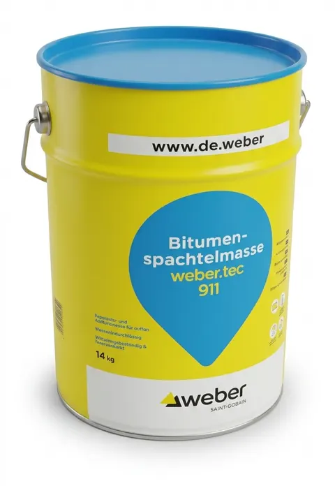 Bitumiczna Masa Dekarska Weber.tec 911; 14 kg