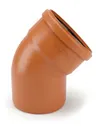Kolano PVC-U kanalizacyjne 250/45°