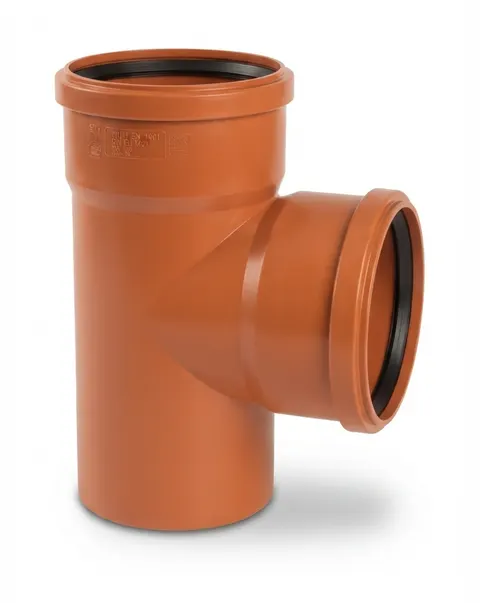 Trójnik PVC-U kanalizacyjny 160x160/87°, SN10