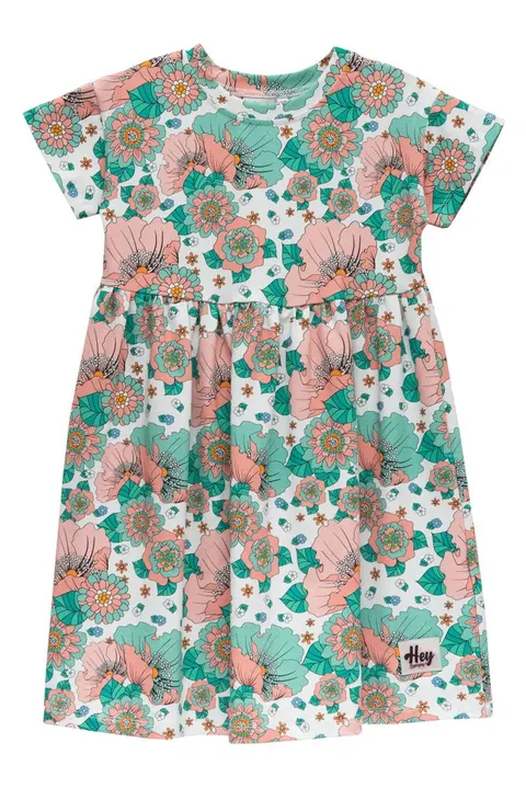 Sukienka Simple Dress RETRO FLOWERS