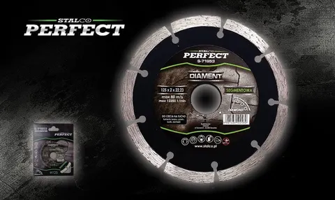 Tarcza diamentowa 115mm SEGMENT S-71951 STALCO PERFECT