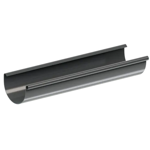 Krop PVC Rynna 130x4 mb RAL 7016 (grafit)