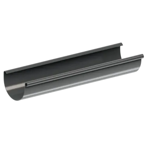 Krop PVC Rynna 130x3 mb RAL 7016 (grafit)