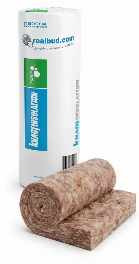 Wełna 10 cm ROLKA KNAUF UNIFIT 0,035 W/mK, 6,0 m2/rol.