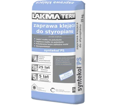 Klej do styropianu PS 25 kg SYNTEKOL LAKMA