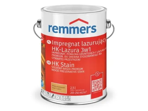 Impregnat Remmers HK-Lazura 3w1 2,5L sosna