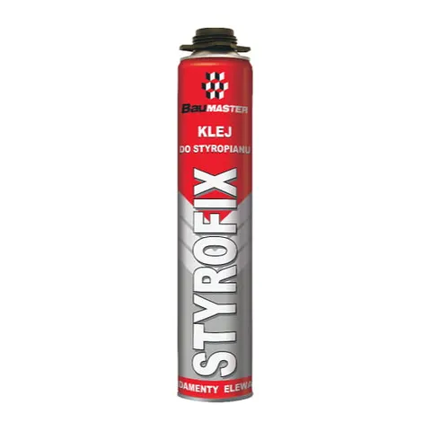 KLEJ DO STYROPIANU W PIANCE STYROFIX RAWLPLUG 750 ml - KARTON 12 sztuk.