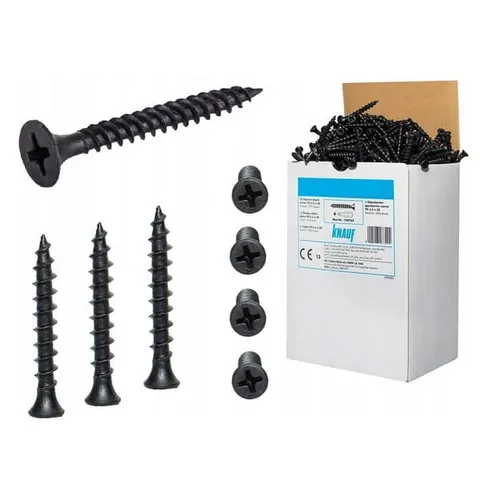 Wkręty do płyt karton gips Knauf 3,5x25mm 1000 szt