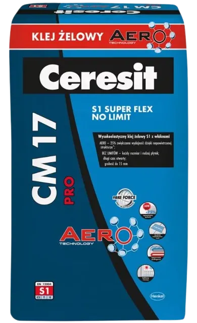 Ceresit CM 17 op. 25 kg, klej elastyczny