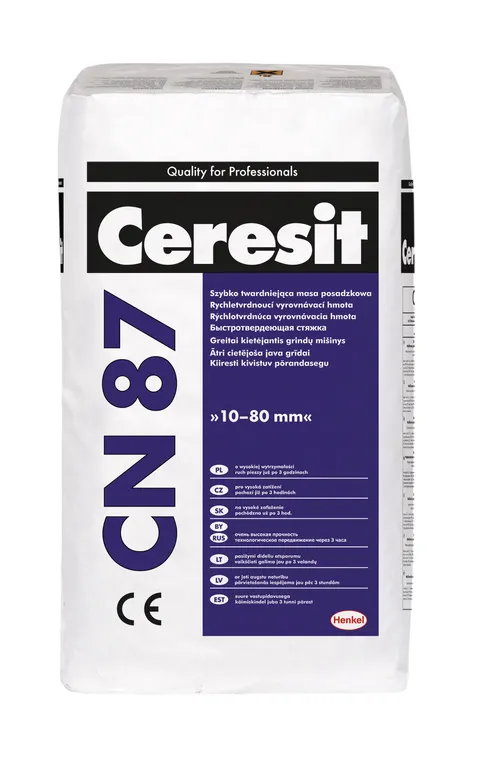 Ceresit CN 87 op. 25 kg, podłoże pod posadzki