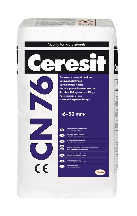 Ceresit CN 76, 25 kg, zaprawa samopoziomująca
