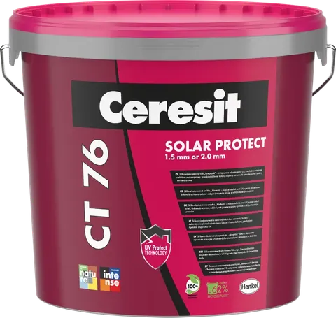 Ceresit CT 76 SOLAR PROTECT baza do kolorowania (ziarno 2,0 mm), 25 kg, tynk siliko-elastomerowy