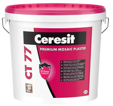 Ceresit CT 77 PREMIUM baza, 7,1 kg, tynk mozaikowy silikonowo-akrylowy