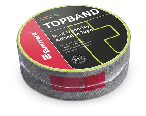Taśma do membran Eurovent Topband 50 mm x 25 m szara