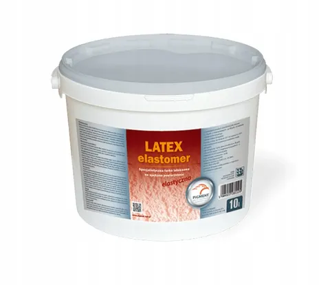 Farba PIGMENT LATEX ELASTOMER 5L biała mat