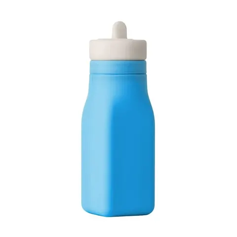 OmieBottle silikonowa butelka bidon dla dzieci BLUE | OMIE