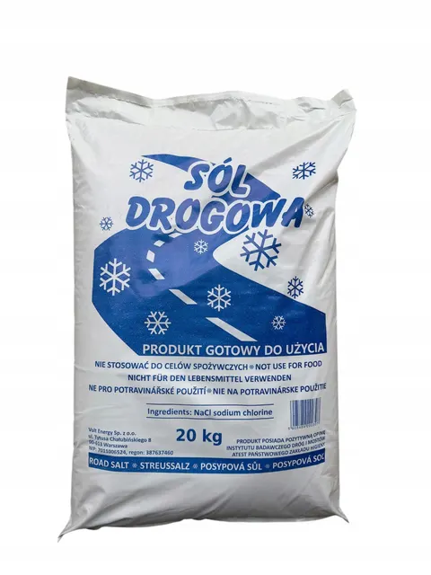 Sól drogowa 20 kg