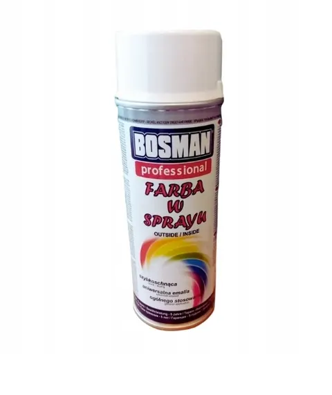 Farba w sprayu BOSMAN 400ml - żółty
