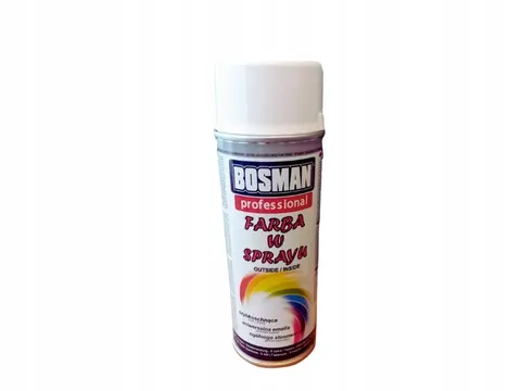Farba w sprayu BOSMAN 400ml - szara