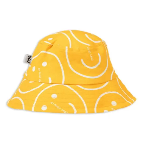 Kapelusz BUCKET HAT ORANGE SMILEY