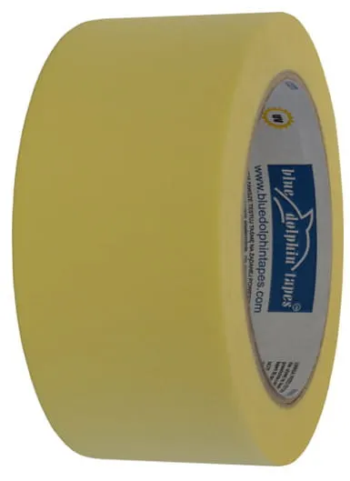 Taśma papierowa 38mmx50m żółta