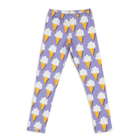 Legginsy LEGGINGS LILAC ICE CREAM