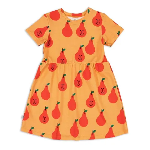Sukienka z krótkim rękawem CLASSIC eS DRESS RED PEAR