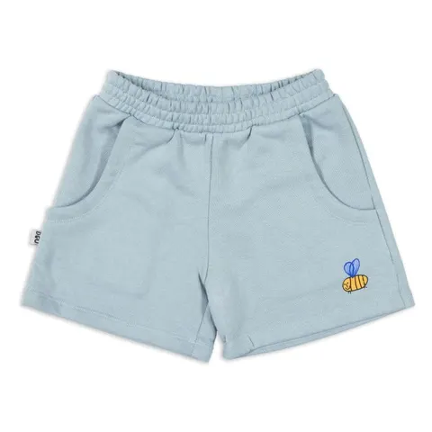 Szorty SHORTS LIGHT BLUE BEE