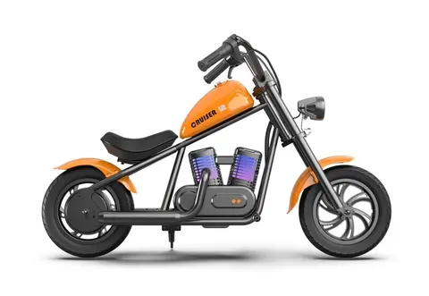 Motocykl elektryczny 5–10 lat Pomarańczowy Hyper Gogo Cruiser 12 Plus HG1020472