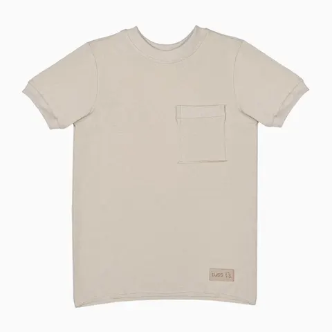 T-Shirt POCKET all beige (mama&dziecko)
