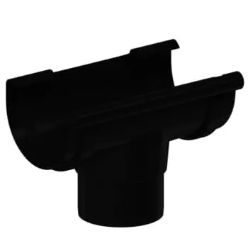Krop PVC 130 Lej spustowy 130/90 9005 czarna