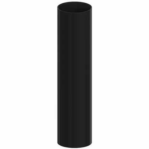 Krop PVC 90 Rura spustowa 4 mb RAL 9005 czarna